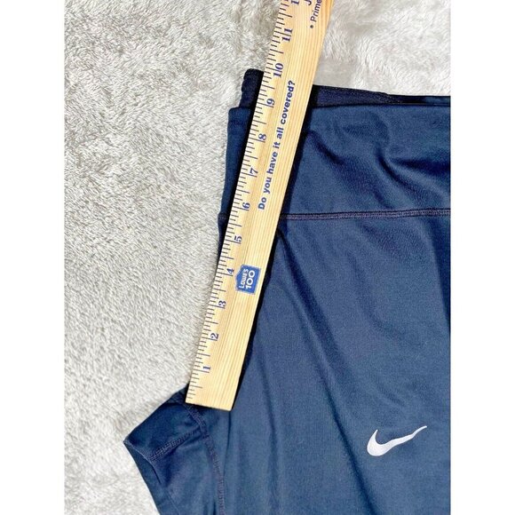 Nike Dri-Fit Black Mesh Panel Active Leggings Women’s Size XL - Picture 8 of 16